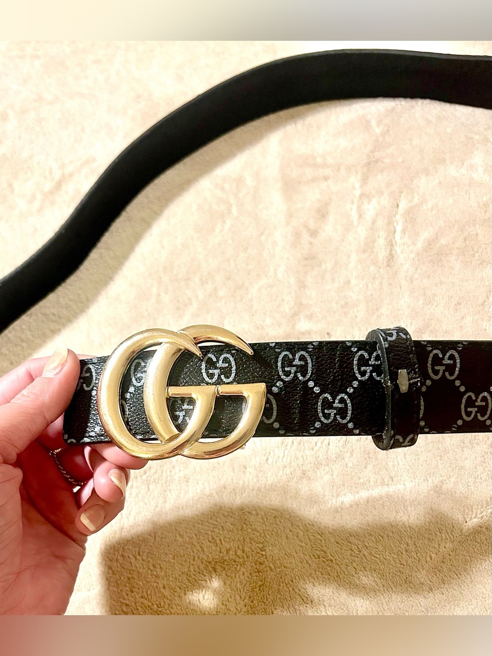 Gucci GG Marmont Black Belt - Picture 12 of 14